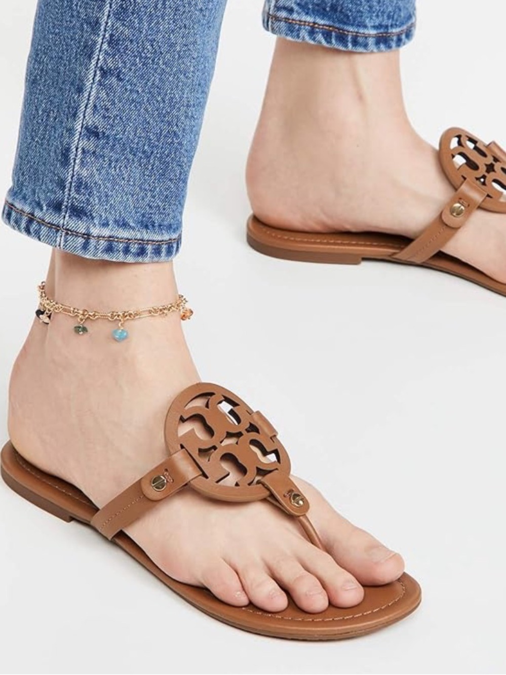 Tory Burch Women's Miller Sandals Size 8.5